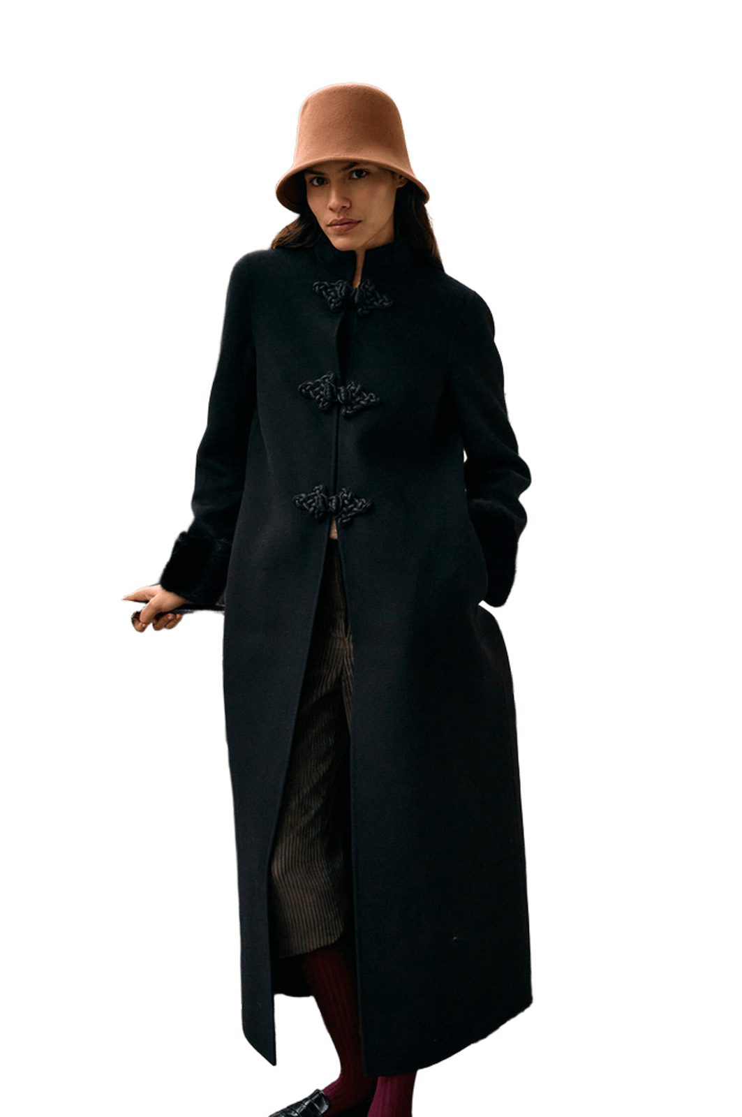 HARRIET BLACK COAT
