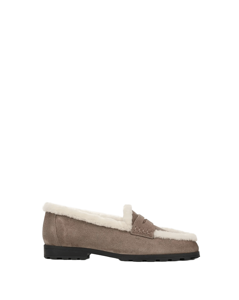 Penny Shearling Loafer